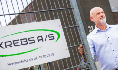 Morten Krebs. Krebs overtager AEA