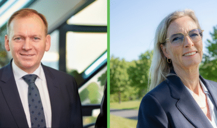 Krebs bestyrelse. Michael Lundgaard Thomsen og Anette Storm.